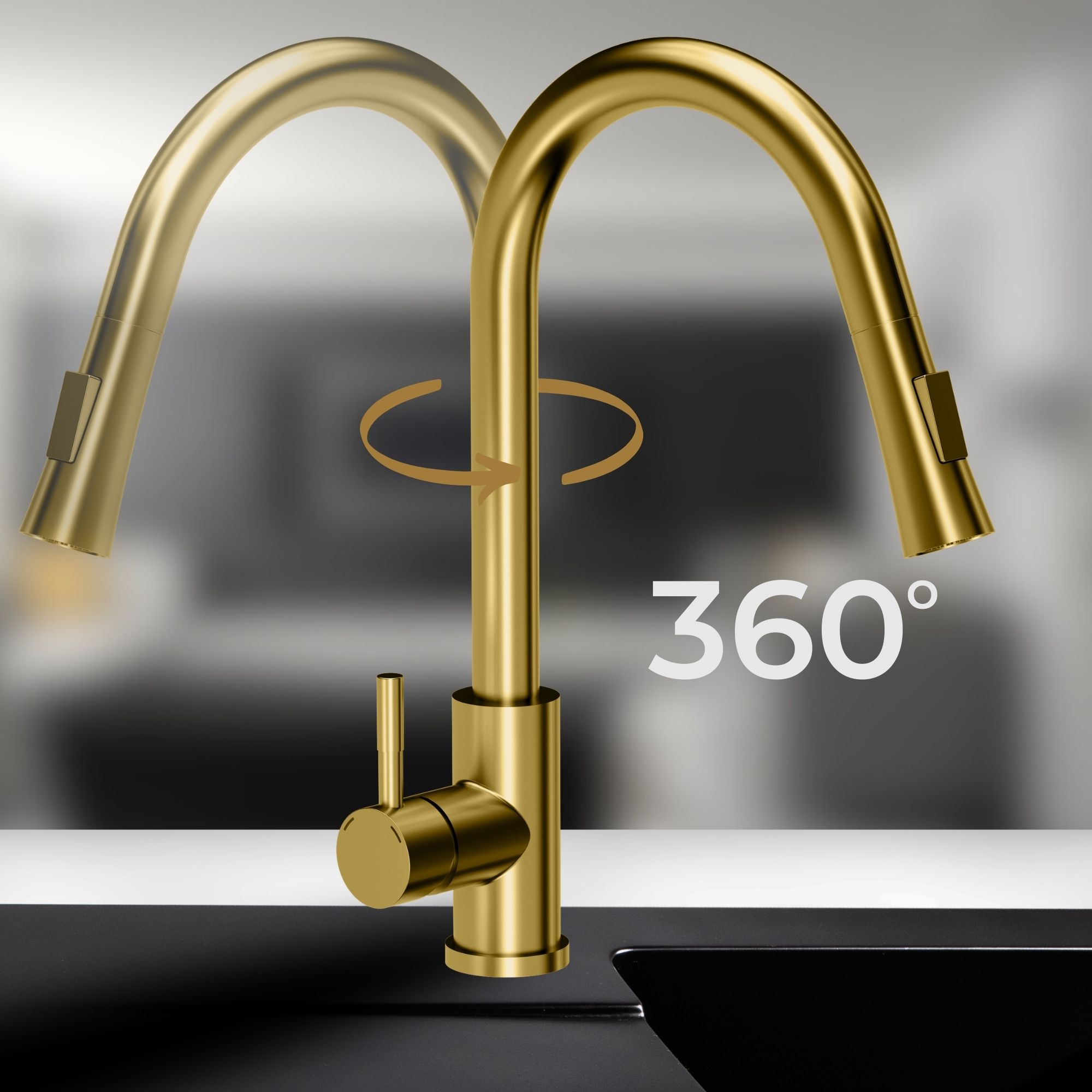 Bateria kuchenna z dwufunkcyjną wylewką